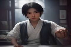 青柠tv官网编辑团队在宽敞明亮的办公室内围绕大屏幕讨论当季热播影视剧内容更新计划，气氛专注而热烈